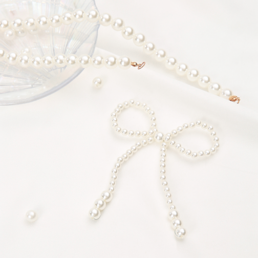 Wholesale Bouquet Pearl Chain ZZPS 1cm×50cm