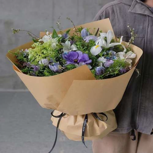 Wholesale Floral Wrapping Paper NP-003 (20pcs/bag) 50cm×70cm