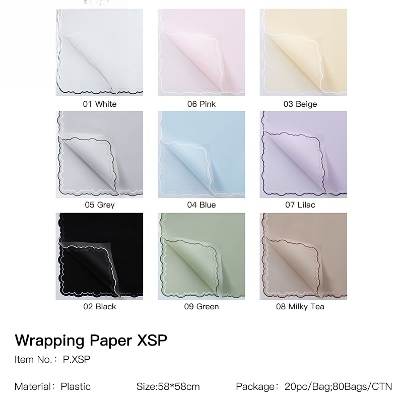 Wholesale Floral Wrapping Paper XSP 58cm×58cm - Image 7