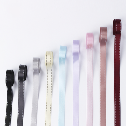 Wholesale Florist Ribbon YSZD010-002 (5Rolls/Pack) 10mm×80Y
