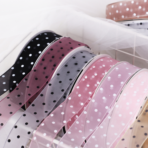 Wholesale Florist Ribbon XKS (8Rolls/Pack) 2.5cm×30Y