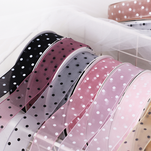 Wholesale Florist Ribbon XKS (8Rolls/Pack) 2.5cm×30Y