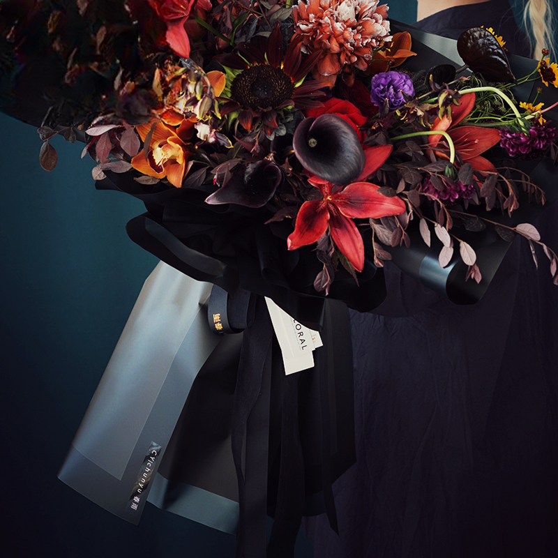 Wholesale Floral Wrapping Paper PPQ 58×58cm - Image 2