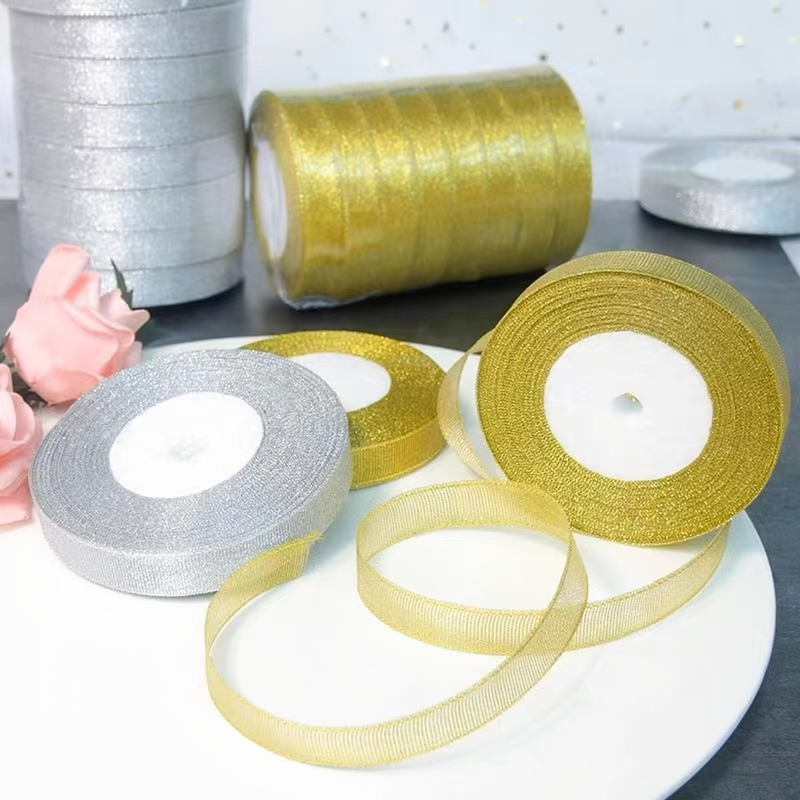 Wholesale Florist Ribbon JYCD(10rolls/pack)0.6cm—0.2cm 1.2cm×25Y