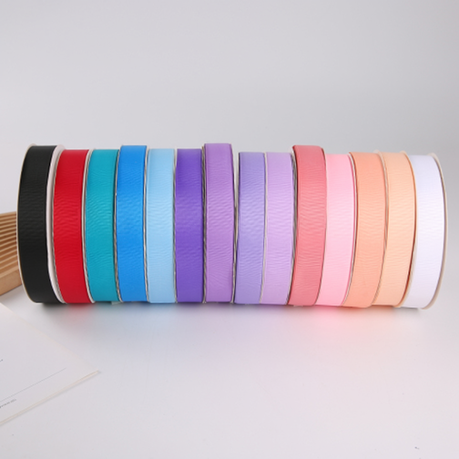Wholesale Florist Ribbon & Bow 1cm Ordinary Ribbon CSLWD(1roll/pack) 1cm×100Y color per swatch