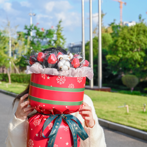Wholesale Christmas Floral Decoration Paper XKSDS(20pcs/bag） 57cm×57cm