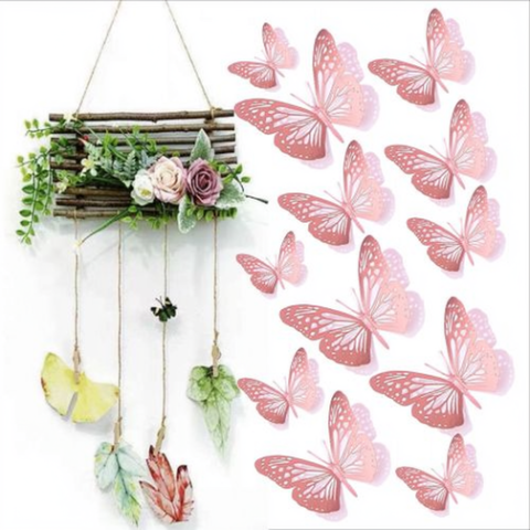 Wholesale Florist Accessory LK Butterfly 8CM/10CM/12CM