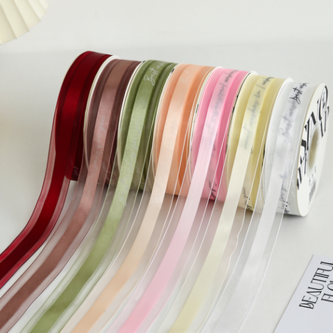 Wholesale Florist Ribbon ZHDZFGN 8Roll/Pack 2.5×40Y 2.5×40Y