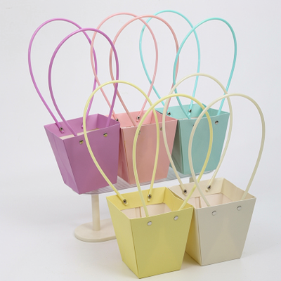 Wholesale Floral Gift Bag CSWMKD-(XTP1)-10pcs/bag 12×8×12.5CM