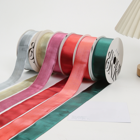 Wholesale Florist Ribbon JSTF 3.5CM×10Y（(5Rolls/Pack)） 3.5CM×10Y