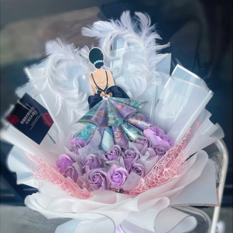 Wholesale Floral Gift Card HSGZKP(80pcs/Bag) 6.5×12CM