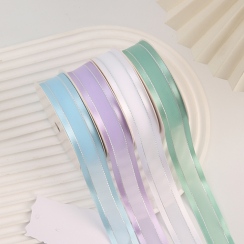 Wholesale Florist Ribbon XYSD-2.5cm(8rolls/pack) A+ Quality 2.5cm×20Y