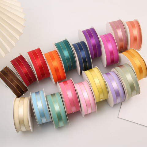 Wholesale Florist Ribbon ALZD-2.5cm(8rolls/pack) A+ Quality 2.5cm×20Y