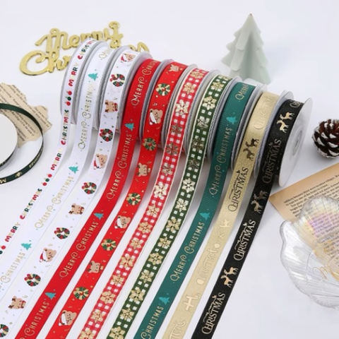 Wholesale Florist Ribbon SDZD 1-2cm(8rolls/pack) A+ Quality 12Y