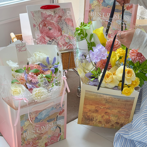 Wholesale Flower Gift Box B.AHYSTD 27.5cm×27.5cm×27.5cm
