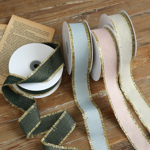 Wholesale Florist Ribbon R.4.0cm×15cmJCBCD(5rolls/pack) 4cm×15Y