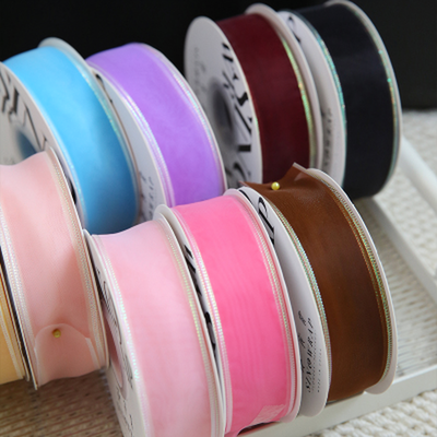 Wholesale Florist Ribbon YGLR 8 Rolls/pack 3CM×18Y