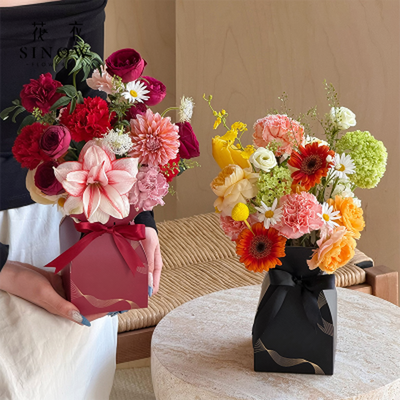 Wholesale Flower Gift Box YXHH（10pcs/Bag） 11×11×20cm