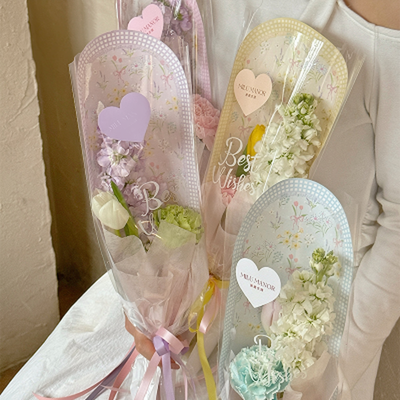 Flower Bouquet Bags 16x45cm + 15x45cm – Wholesale Floral Packaging Bags (ZYHSDZD)