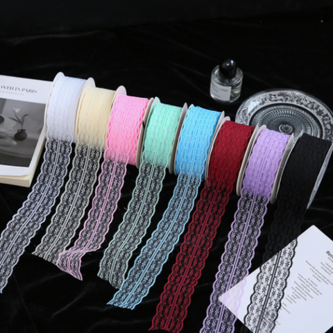 Wide Floral Satin Ribbon 4.5cm x 30Y – Wholesale Bouquet Ribbon (4.5LSD)